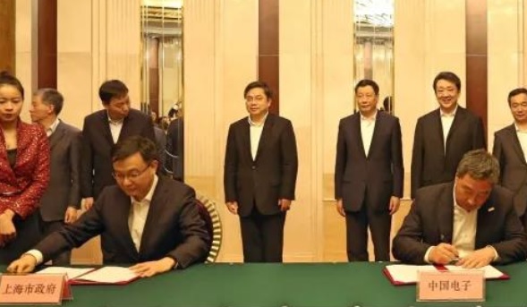 携手打造集成电路产业新高地丨中国电子与上海市签署战略合作协议