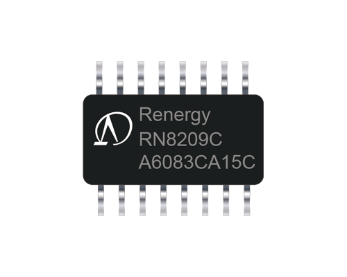 锐能微RN8209C多功能防窃电交、直流单相电能计量芯片