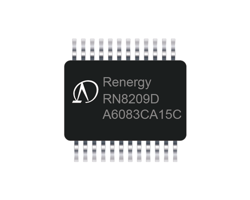 锐能微RN8209D多功能防窃电交、直流单相电能计量芯片